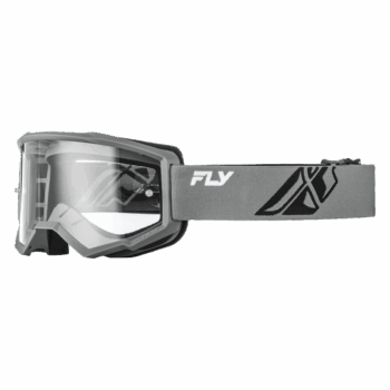 FLY Racing Focus Goggle - Grey - Black - Clear Lens