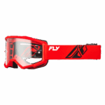 FLY Racing Focus Goggle - Red - Black - Clear Lens