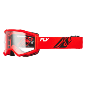 FLY Racing Focus Goggle - Red - Black - Clear Lens