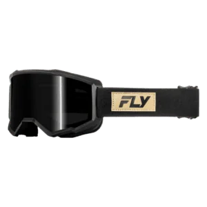 FLY Racing Focus Sand Goggle - Black Tan - Dark Smoke Lens