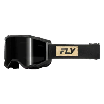 FLY Racing Focus Sand Goggle - Black Tan - Dark Smoke Lens