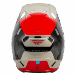 Fly Racing Formula CC Glide Helmet in white, red, and black with aerodynamic vents and branding for motocross riders.
