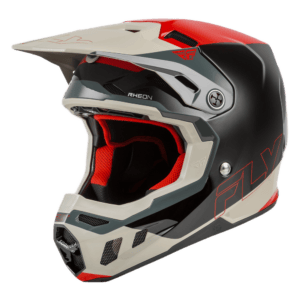 FLY Racing Formula CC Glide Helmet - Black - Red - Grey
