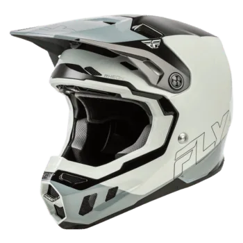 FLY Racing Formula CC Glide Helmet - Grey - Light Grey - Black