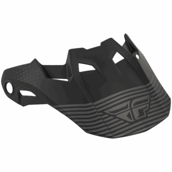 FLY Racing Formula CC Primary Peak - Matte Grey Black