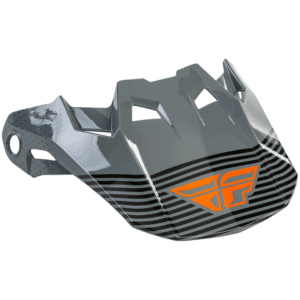 FLY Racing Formula CC Primary Peak - Matte Grey Black Orange