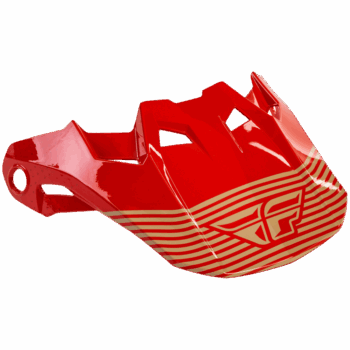 FLY Racing Formula CC Primary Peak - Red Khaki