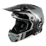 FLY Racing Formula CP Seal Helmet - Black - Grey - Light Grey