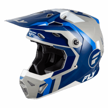 FLY Racing Formula CP Seal Helmet - Navy - Blue - Grey
