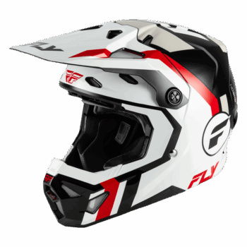 FLY Racing Formula CP Seal Helmet - White - Black - Red