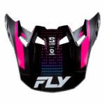 FLY Racing Formula S Carbon Protocol Peak - Black Carbon - Blue - Pink