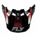FLY Racing Formula S Carbon Protocol Peak - Black Carbon - Red