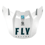 FLY Racing Formula S Carbon Solid Peak - White