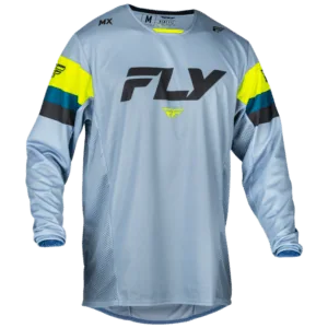 FLY Racing Kinetic 2024 Prix Jersey - Grey - Front