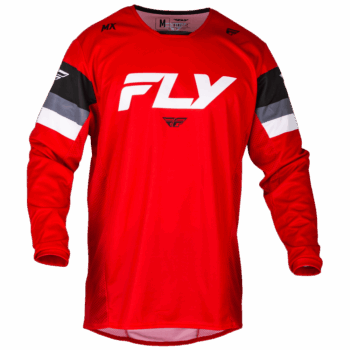FLY Racing Kinetic 2024 Prix Jersey - Red - Front
