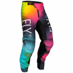 FLY Racing Kinetic 2024 Prodigy Bottoms - Fuschia - Electric Blue - Hi Vis