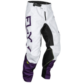 FLY Racing Kinetic 2024 Reload Pants - Purple - White - Hi Vis Yellow