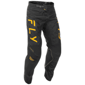 FLY Racing Kinetic 2025 Centre Trousers - Black - Gold