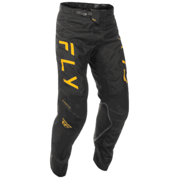FLY Racing Kinetic 2025 Centre Trousers - Black - Gold