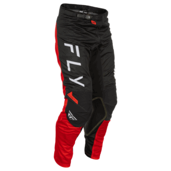 FLY Racing Kinetic 2025 Mesh Center Trousers - Black - White - Red
