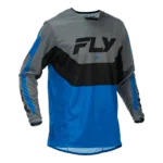 FLY Racing Kinetic 2026 Jersey - Blue - Grey - Black - Front
