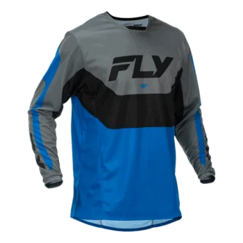 FLY Racing Kinetic 2026 Jersey - Blue - Grey - Black - Front