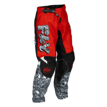 FLY Racing Kinetic 2026 Mutant Bottoms - Red - White - Black