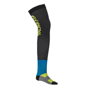 FLY Racing Knee Brace Sock - Fluro Yellow Black Blue