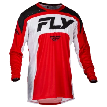 FLY Racing Lite 2024 Jersey - Red White Black - Front