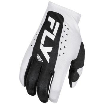 FLY Racing Lite 2025 Gloves - White - Black