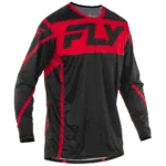 FLY Racing Lite 2025 Jersey - Black - Red - Front