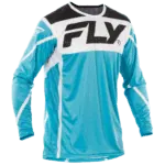 FLY Racing Lite 2025 Jersey - Blue - White - Black - Front