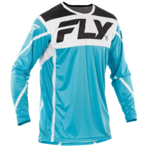 FLY Racing Lite 2025 Jersey - Blue - White - Black - Front