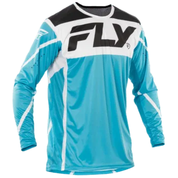 FLY Racing Lite 2025 Jersey - Blue - White - Black - Front