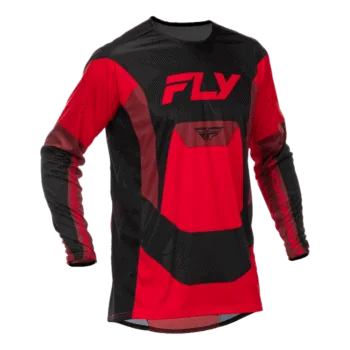 FLY Racing Lite 2026 Jersey - Black - Red - Front