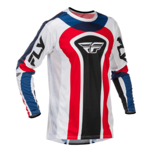 FLY Racing Lite SE Glory 2026 Jersey - Red - White - Blue - Front