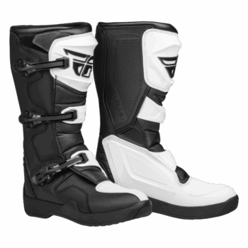 FLY Racing Maverik LT Boots - White - Black