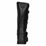 Fly Racing Maverik LT Enduro Boots in black with adjustable buckles, designed for off-road motorcycle riding.