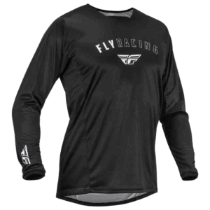 FLY Racing Patrol Jersey - Black - White - Front