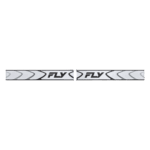 Fly Racing Zone goggles strap featuring the Fly logo and a grey and black design for motocross and off-road riding.