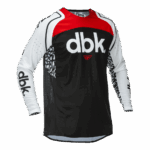 Fly Racing Evolution DST DBK Jersey - Black White Red - Front
