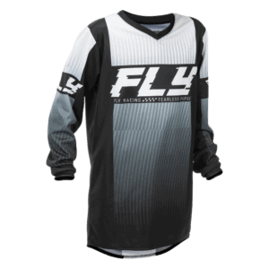 Fly Racing F-16 Jersey - Junior - Black White - Front