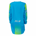 Fly Racing F-16 Jersey - Junior - Blue Hi Vis - Back