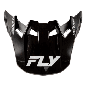 Fly Racing Formula CC Objective Peak - Black White