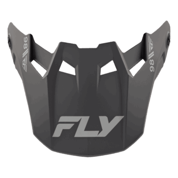 Fly Racing Formula CC Objective Peak - Matte Black Grey