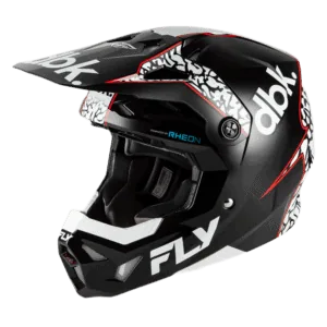 Fly Racing Formula CP DBK Helmet - Black - White - Red