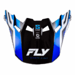 Fly Racing Formula S Carbon Byte Peak - Blue Carbon - Blue - White