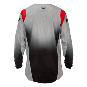 Fly Racing Kinetic DBK Jersey - Grey Black Red - Back