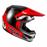 Fly Racing Kinetic DBK Special Edition Helmet - Black Red Grey - 01