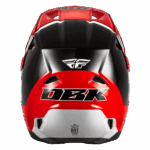 Fly Racing Kinetic DBK Special Edition Helmet - Black Red Grey - 02